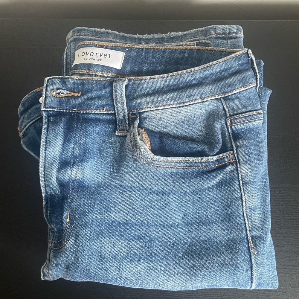 Lovervet by vervet blue Denim Jeans boyfriend cut size 29